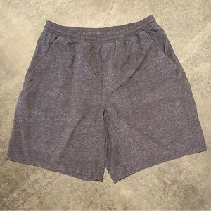 Lululemon Sz XL Mens Pace Breaker Linerless Shorts 9 in Grey Heathered